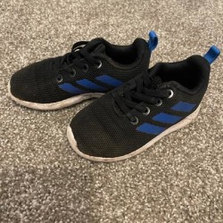 Adidas Shoes | Toddler Adidas Shoes | Color: Black/Blue | Size: 8b
