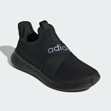 adidas Women's Puremotion Adapt Laceless Slip-on Shoes - Core Black / Iridescent