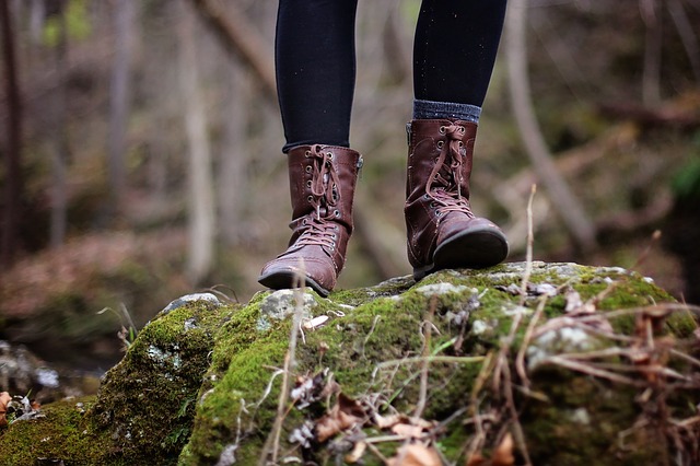 boots, girl, hiking