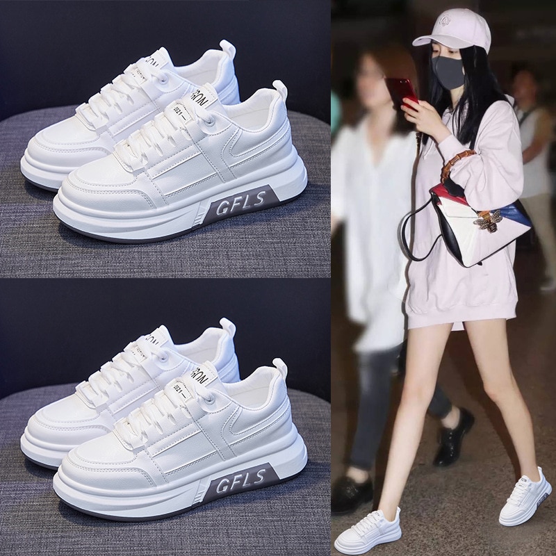 Little White Shoes Female 2022 Spring New Student Running Shoes Casual Trendy Shoes Ladies Shoes Zapatillas Nike Mujer Shoes