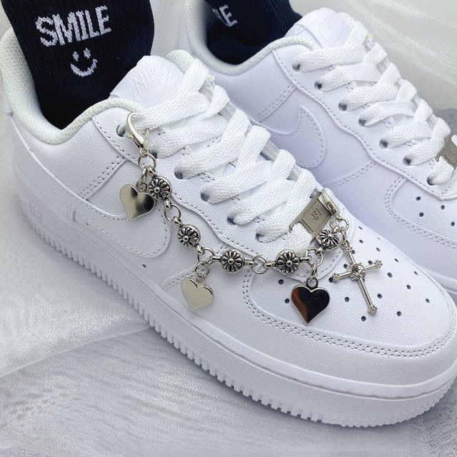 Luxury Quality Sneaker Decorations for Nike Air Force 1 Fashion DIY Shoe Accessories Vintage Shoes Charms for Sneaker All-match