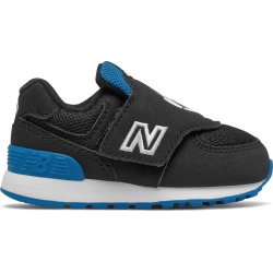 New Balance Infant 574 Shoes Black with Blue