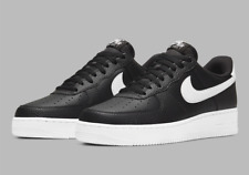 Nike Air Force 1 '07 Leather Shoes Black White CT2302-002 Men's Multi Size NEW