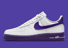 Nike Air Force 1 '07 LV8 EMB Shoes "Court Purple" White DB0264-100 Men's NEW