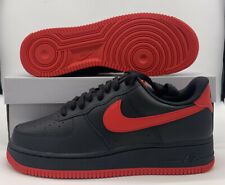 Nike Air Force 1 '07 Retro Shoes Black University Red Bred DC2911-001 Mens Size