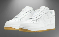 Nike Air Force 1 '07 Shoes White Gum Brown DJ2739-100 Men's Multi Size NEW