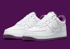 Nike Air Force 1 '07 Shoes White Purple Viotech CV1724-105 Men's Multi Size NEW