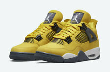 Nike Air Jordan 4 Retro Shoes Lightning Tour Yellow CT8527-700 Men's or GS NEW