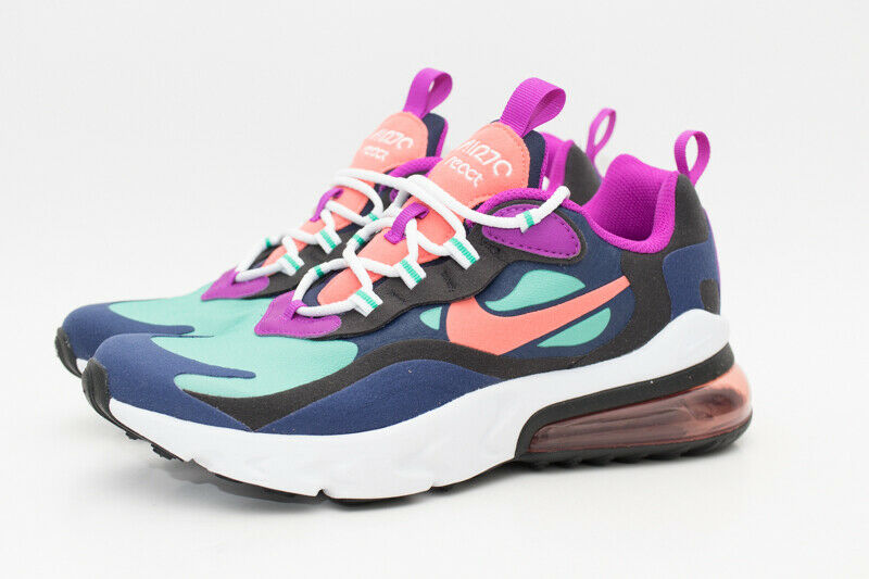 NIKE Air Max 270 React GS Shoes Youth Size 7Y Women's Size 8.5 BQ0103-402