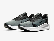 Nike Air Zoom Winflo 7 Running Shoes Gray Black White CJ0291-003 Men's NEW
