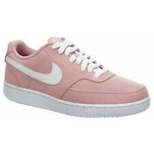 Nike COURT VISION LOW CNVS Womens Pink White DB778-600 Canvas Sneakers Shoes