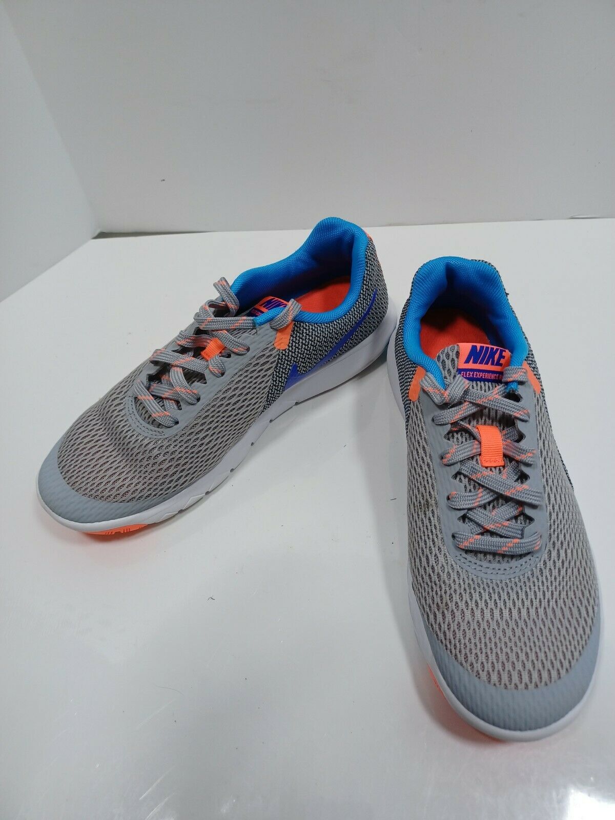 Nike Flex Experience RN 5 Womens Size 6 Running Shoes Gray Blue 844729-003