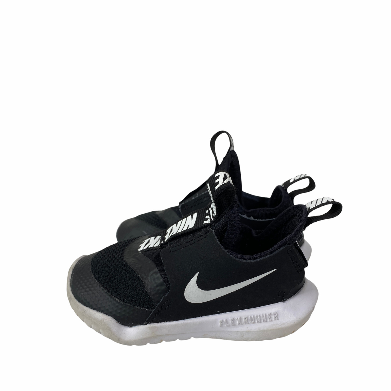 Nike Flex Runner Black AT4665-001 Toddler Boy/Girl Unisex Slip On Shoes 5C