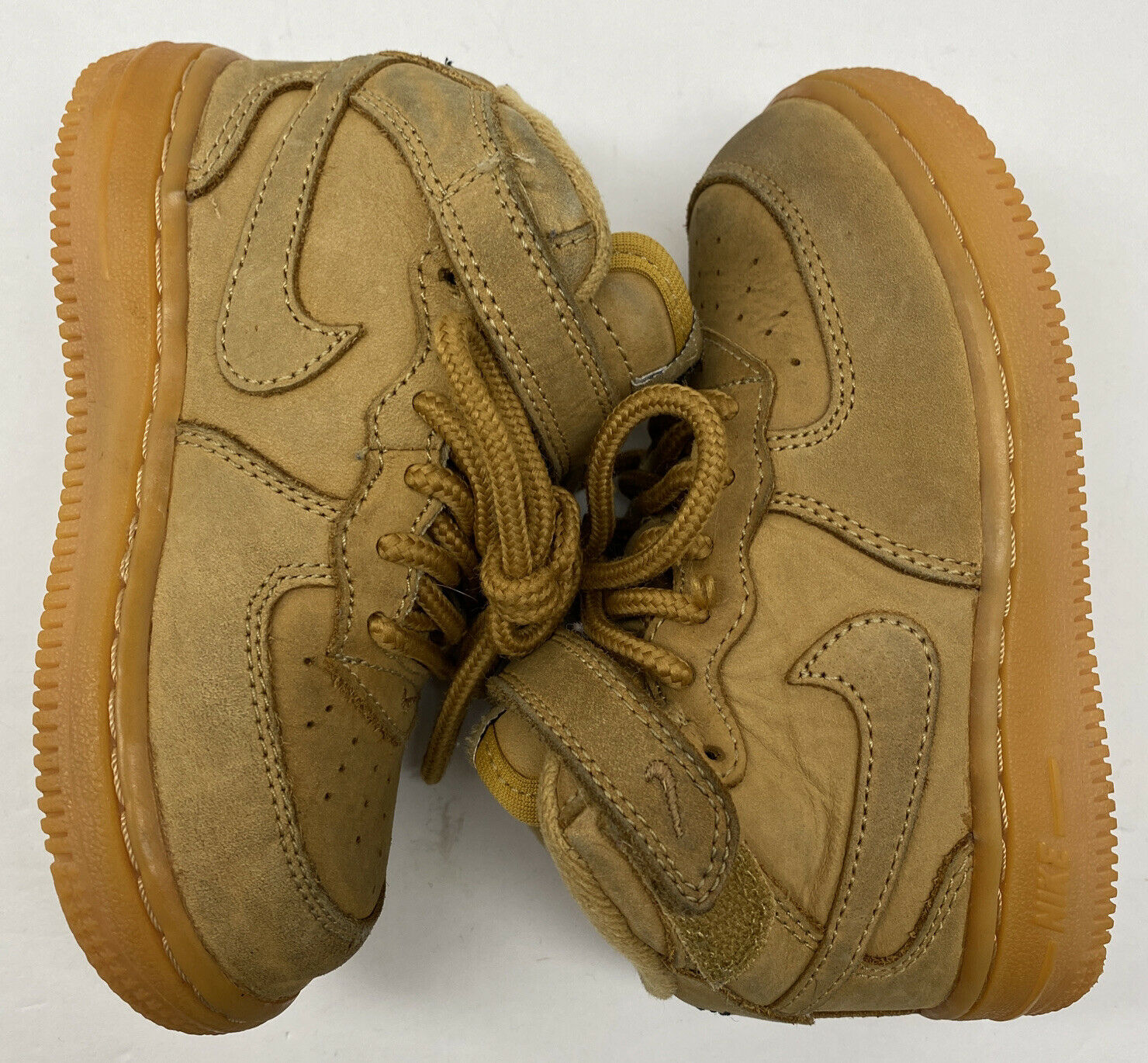 Nike Force 1 Toddler Tan Shoes Size 8C