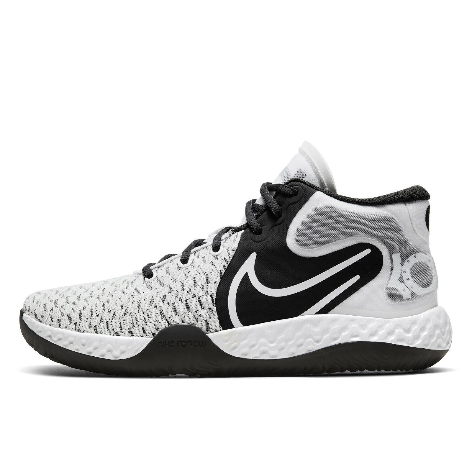 Nike KD Trey 5 VIII Basketball Shoes, White Black, Size: Mens 5 / Womens 6.5