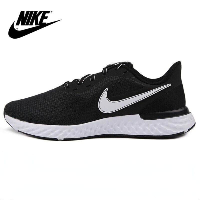 Nike men's shoes new REVOLUTION 5 comfortable non-slip wear-resistant low-top casual retro running shoes BQ3204 CZ8591-001