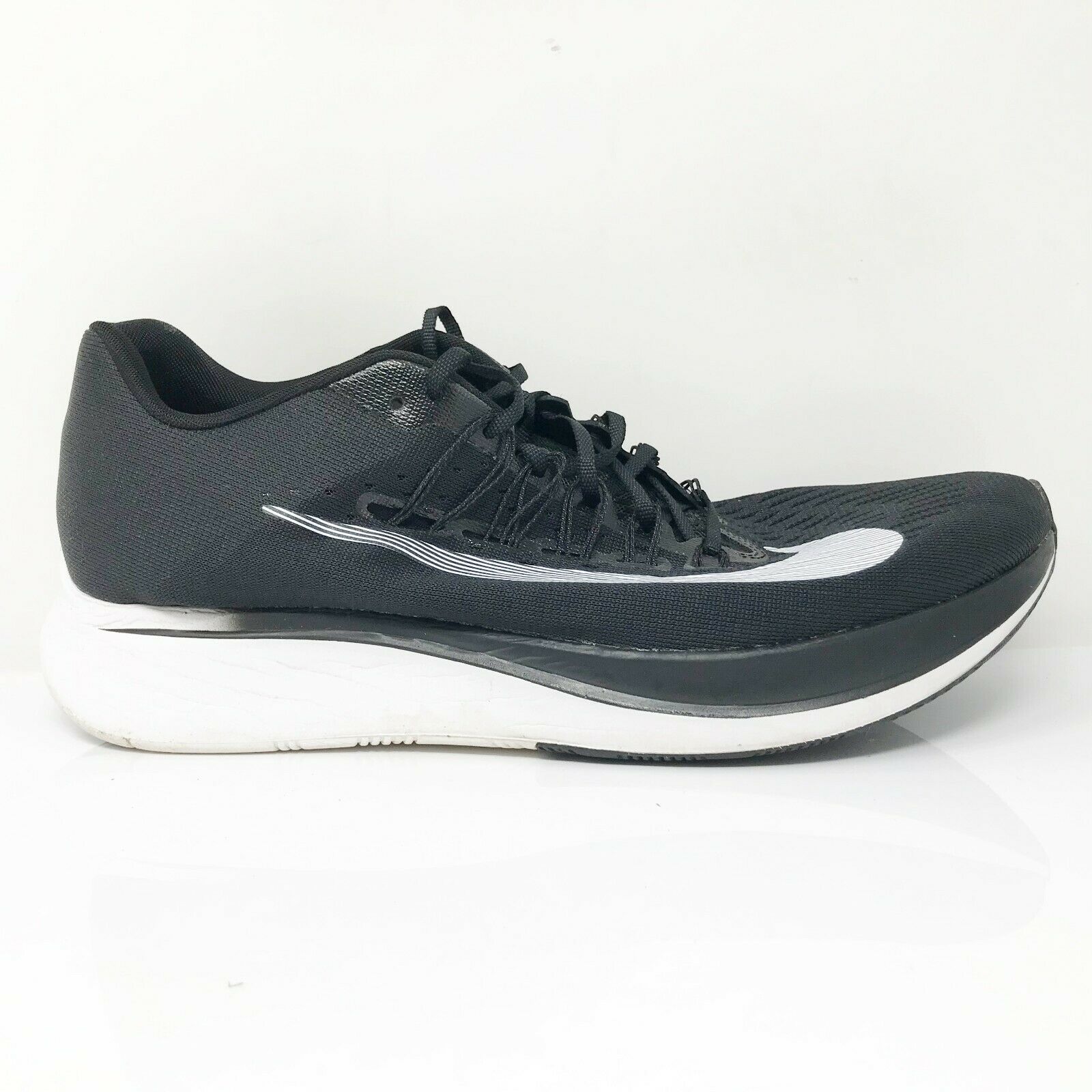 Nike Mens Zoom Fly 880848-001 Black Running Shoes Sneakers Size 11.5