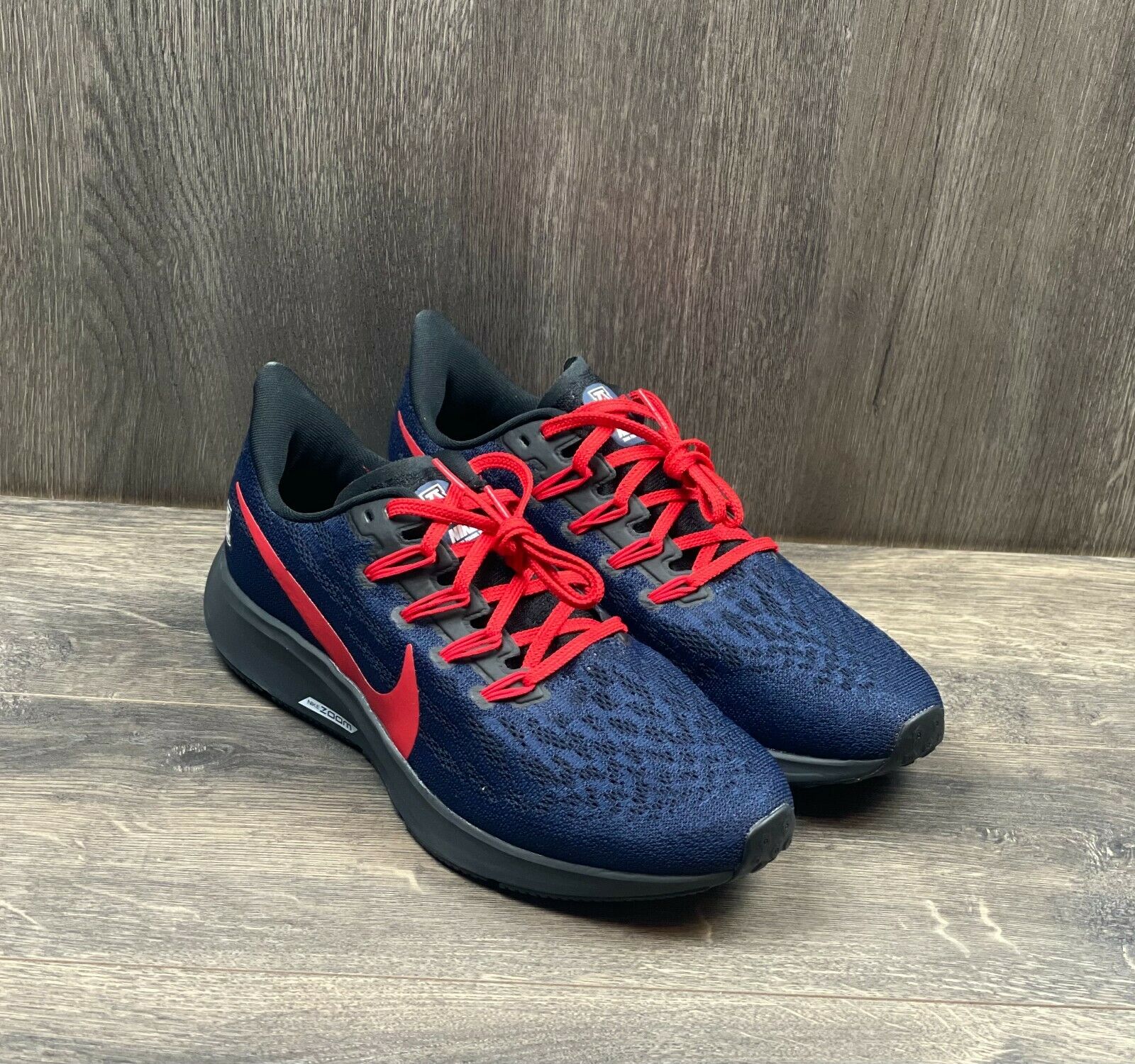 Nike Pegasus 36 Arizona Wildcats Men’s Running Shoes Size 8 Blue/Red CI2063-400