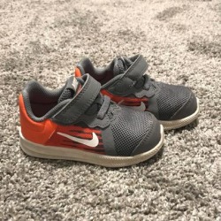 Nike Shoes | Baby Toddler Nike Shoes | Color: Gray/Orange | Size: 6bb