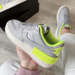 Nike Shoes | Nike Air Force 1 Shadow De | Color: Gray/Silver | Size: Various