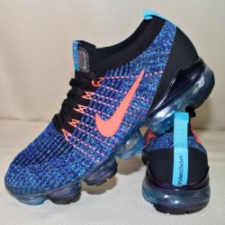 Nike Shoes | Nike Flyknit Vapormax Men Shoes!! Open To Offers! | Color: Black/Blue | Size: 8.5