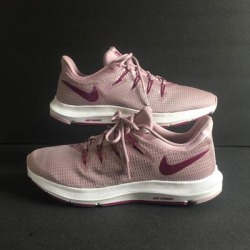 Nike Shoes | Nike Size 7 Quest Running Shoes Pink Women | Color: Pink | Size: 7