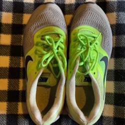 Nike Shoes | Pegasus Sneaker Worn | Color: Gray/Green | Size: 8.5