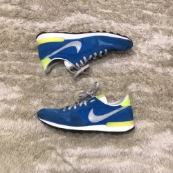 Nike Shoes | Retro Nike | Color: Blue/Yellow | Size: 12.5