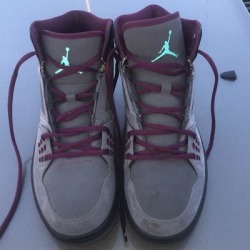 Nike Shoes | *Vintage Nike Jordan Shoes | Color: Gray/Purple | Size: 11