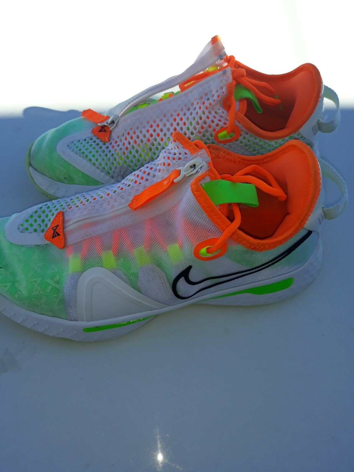 Nike Unisex Adult's Gatorade x PG 4 Shoes JQ2 Multicolor CD5078-100 7.5