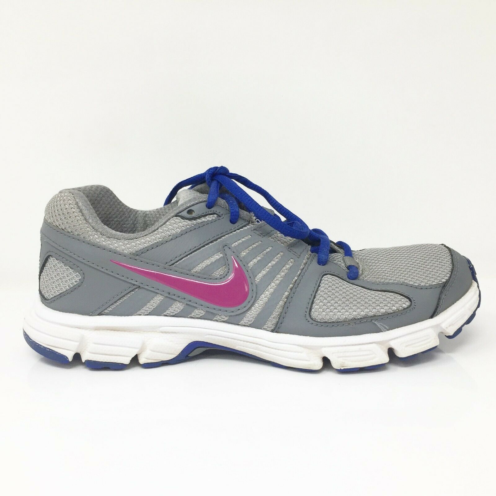 Nike Womens Downshifter 5 537571-008 Gray Pink Running Shoes Sneakers Size 6