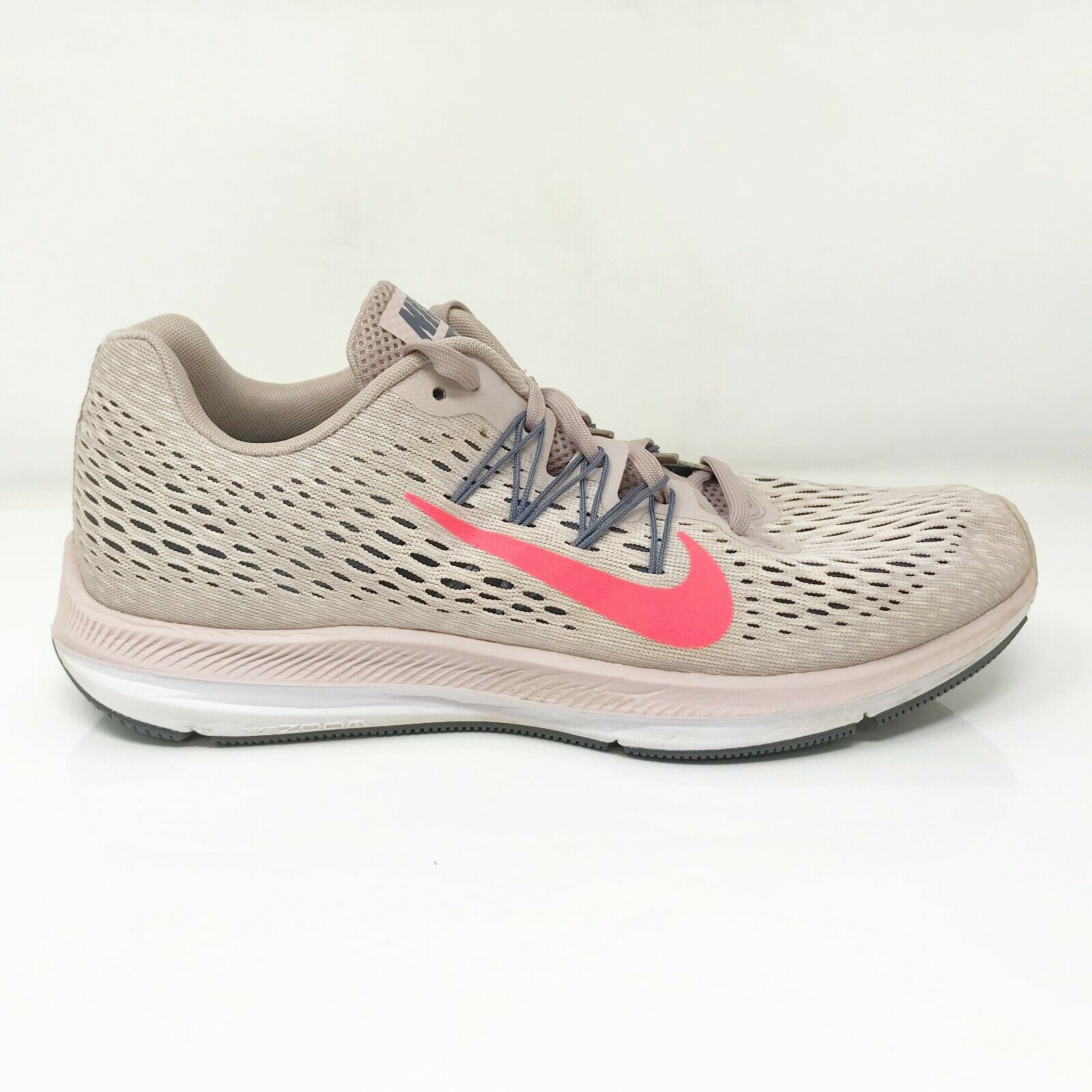 Nike Womens Zoom Winflo 5 AA7414-600 Beige Running Shoes Sneakers Size 9.5