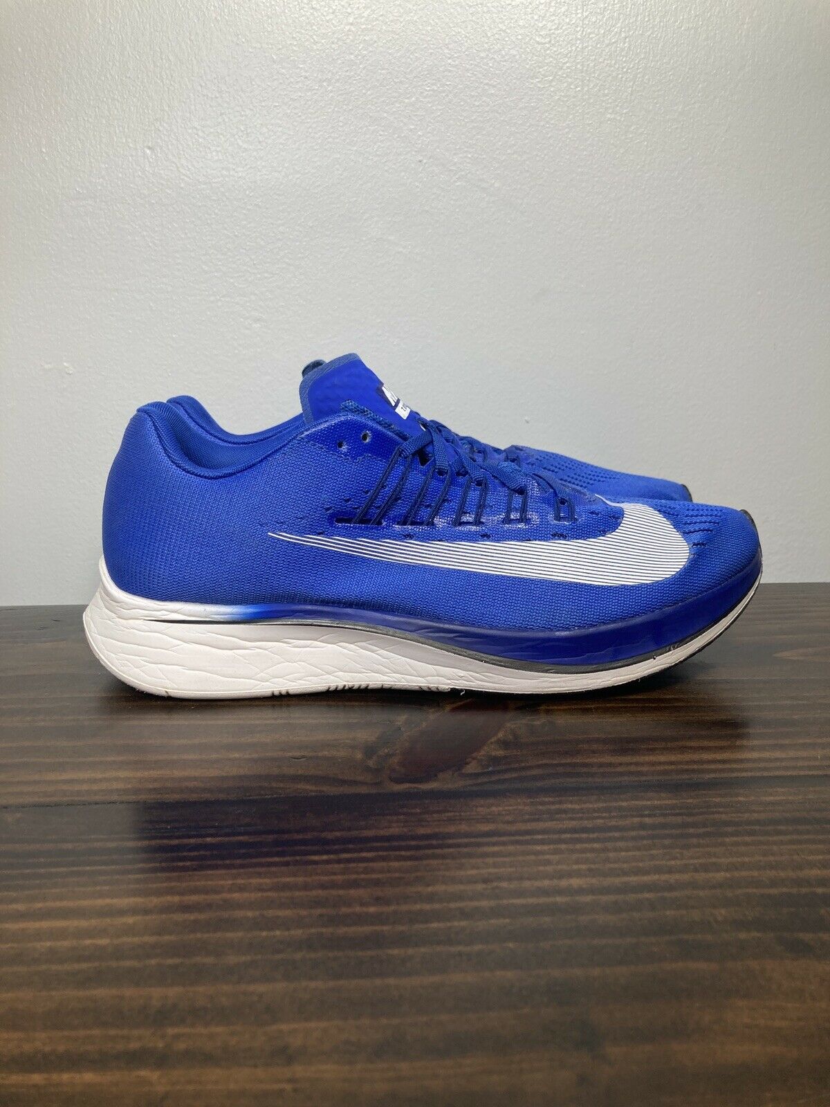 Nike Zoom Fly Racing 880848-411 Hyper Royal Blue Running Shoes US Size 9