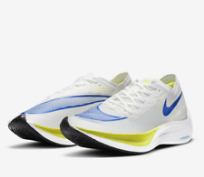 Nike ZoomX VaporFly NEXT% Ekiden white racer blue Running Shoes AO4568 103 men's