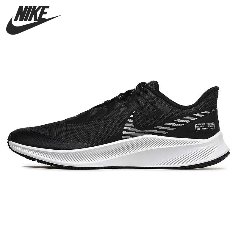 Original New Arrival NIKE QUEST 3 SHIELD Men's Running Shoes Sneakers