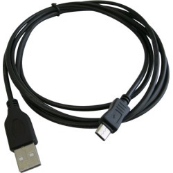 Unlimited Cellular - Universal Micro USB Sync & Charge USB Cable for Amazon Kindle 2 and Kindle DX - Black