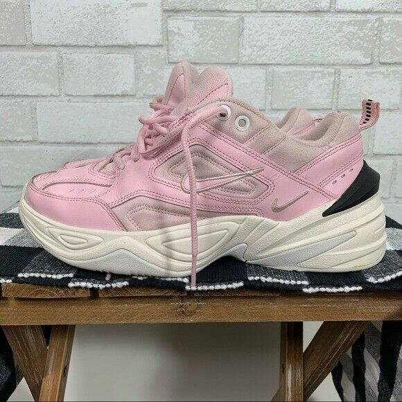 Womens 8 Nike M2K Tekno Baby Foam Pink Phantom Black Preppy Dad Shoes Sneakers